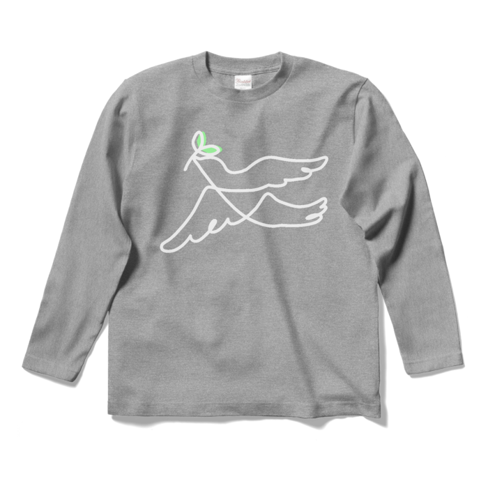 ロングスリーブTシャツ - S - 杢グレー
