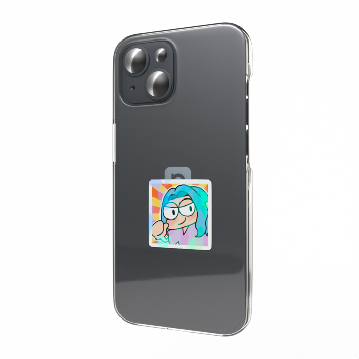 ホログラムスマホステッカー - 縦