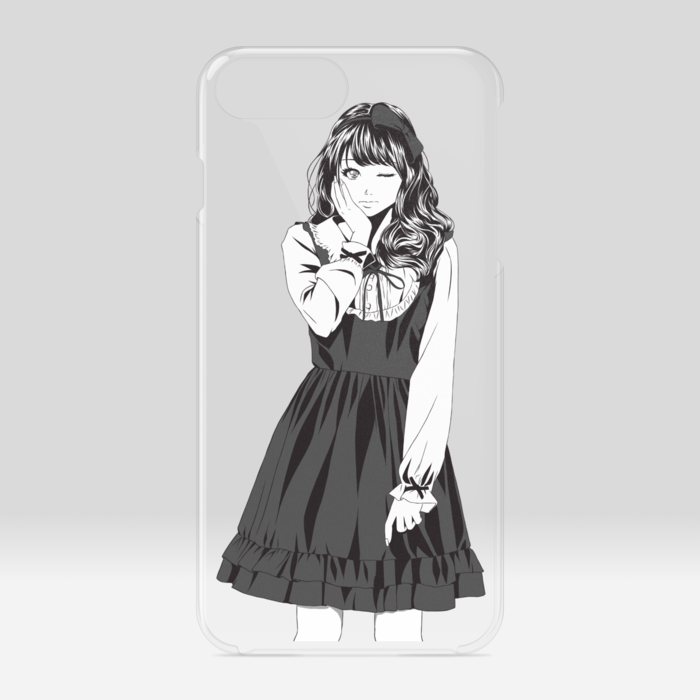 クリアiPhoneケース - iPhone 6 Plus / 7 Plus / 8 Plus