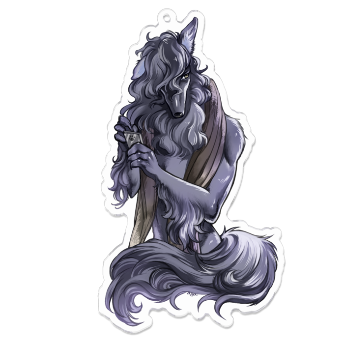 アクリルキーホルダー - 100 x 100 (mm)