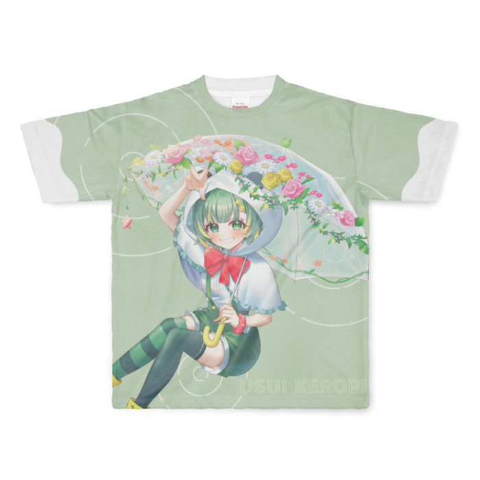 フルグラフィックTシャツ - L - 正面印刷のみ