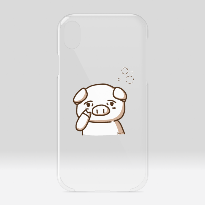 クリアiPhoneケース - iPhone XR