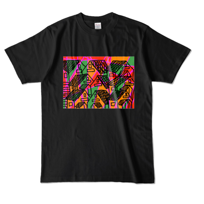 カラーTシャツ - L - ブラック (濃色)