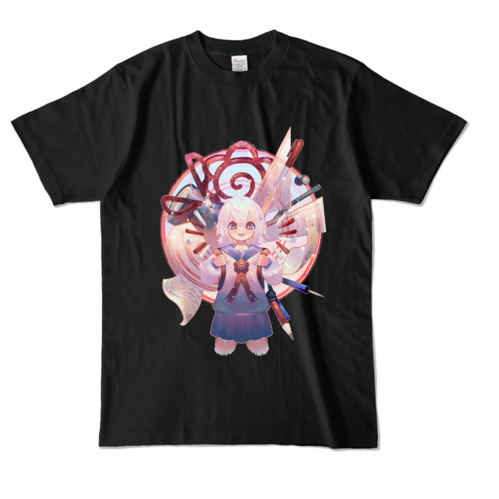 カラーTシャツ - L - ブラック (濃色)