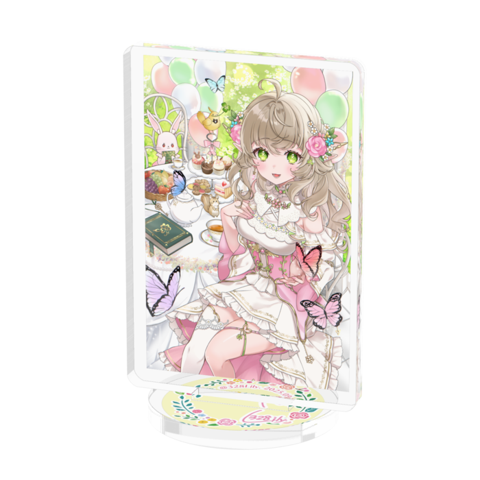 アクリルフィギュア - 50x50mm (サイン入)