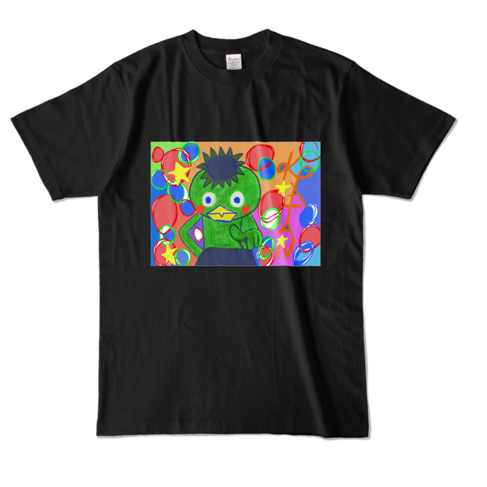 カラーTシャツ - L - ブラック (濃色)