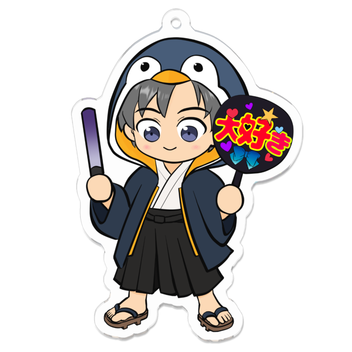 アクリルキーホルダー - 70 x 70 (mm)