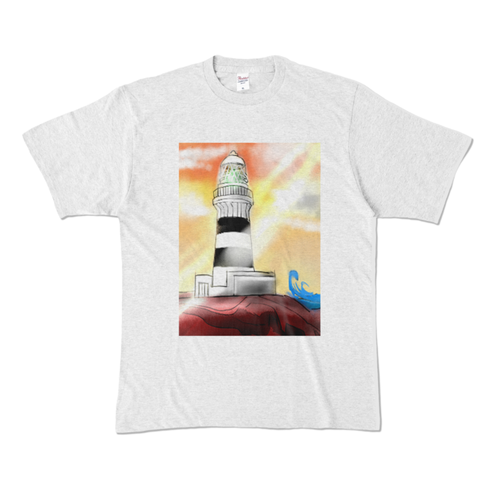 カラーTシャツ - XL - アッシュ (淡色)