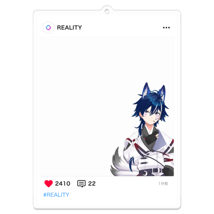 アクリルキーホルダー - 100 x 100 (mm)