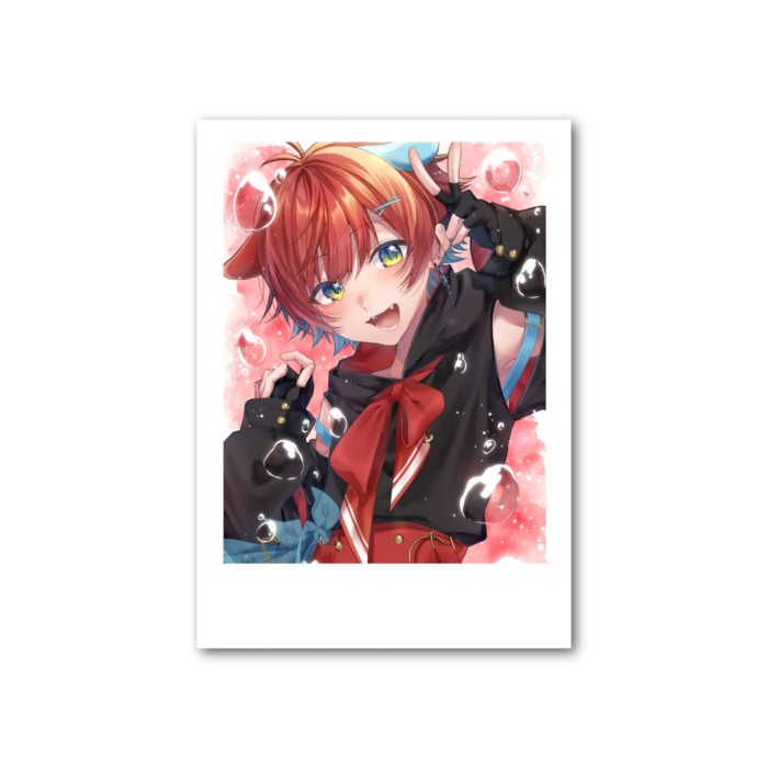 フォト風カード - 縦 - 片面