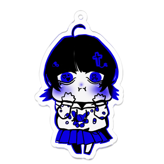 青病みほっぺちゃん - 70 x 70 (mm)