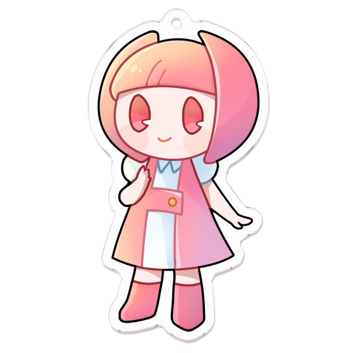 アクリルキーホルダー - 70 x 70 (mm)