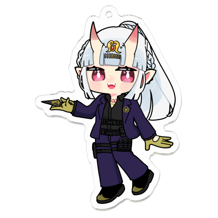 アクリルキーホルダー - 70 x 70 (mm)