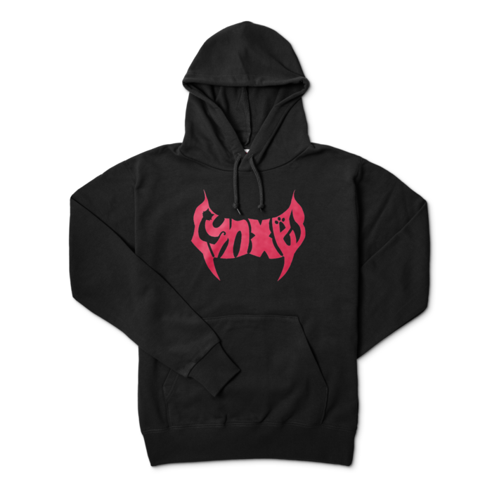 - L - ブラック（赤文字）