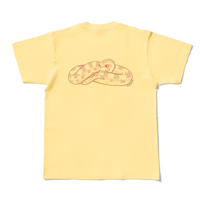 カラーTシャツ - M - ライトイエロー (淡色)