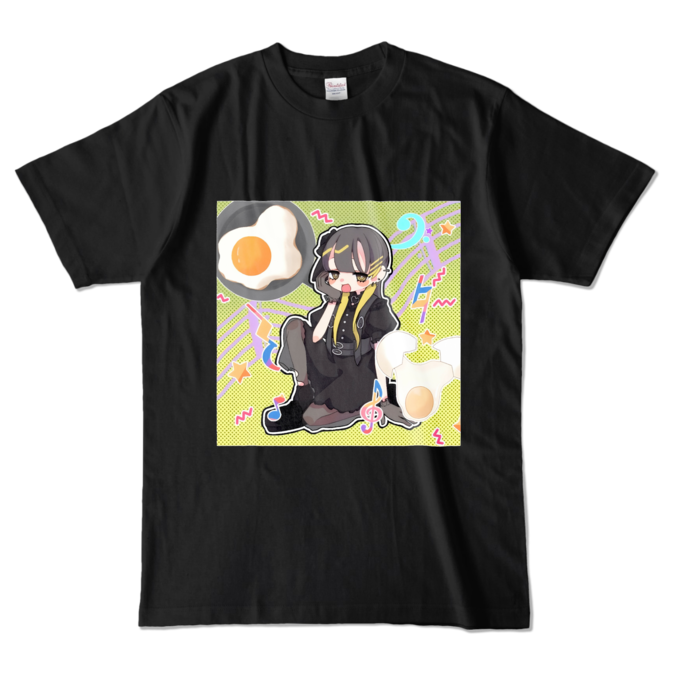 カラーTシャツ - L - ブラック (濃色)