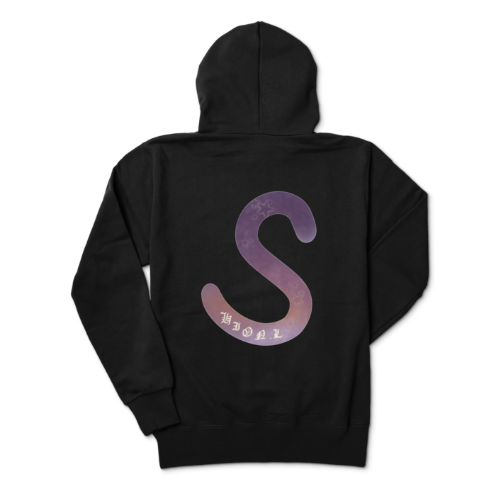 ジップパーカー - M - 背面