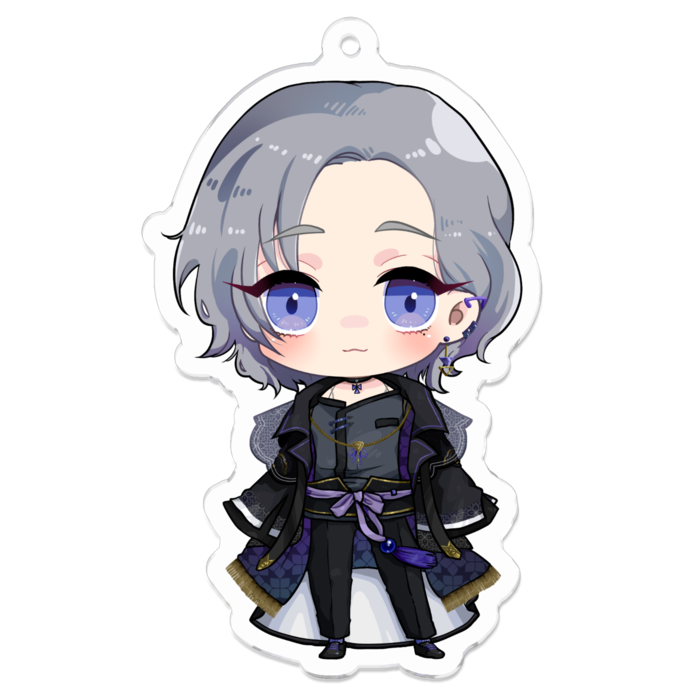 アクリルキーホルダー(コーティング) - 70 x 70 (mm)