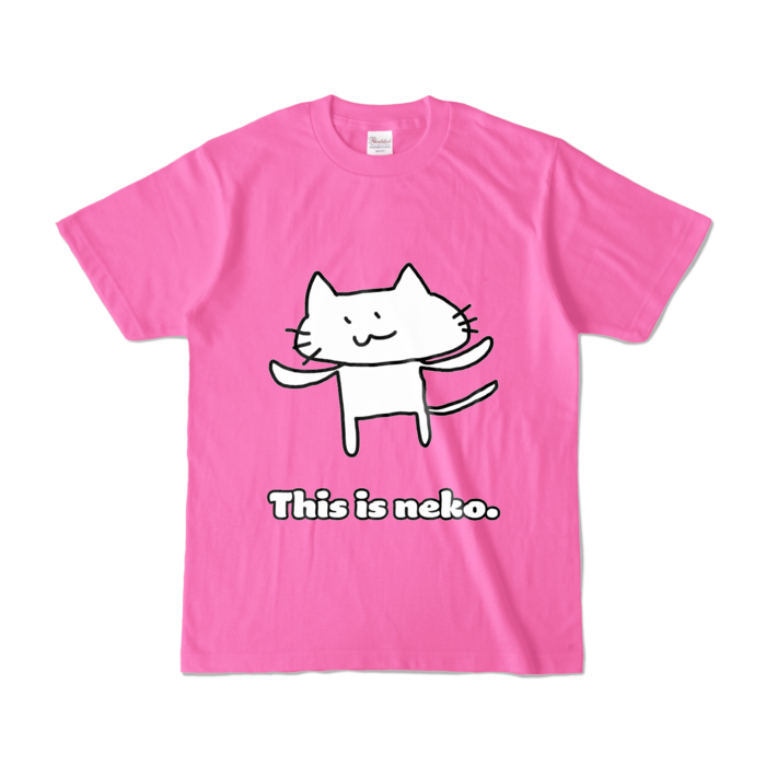 カラーTシャツ - S - ピンク (濃色)