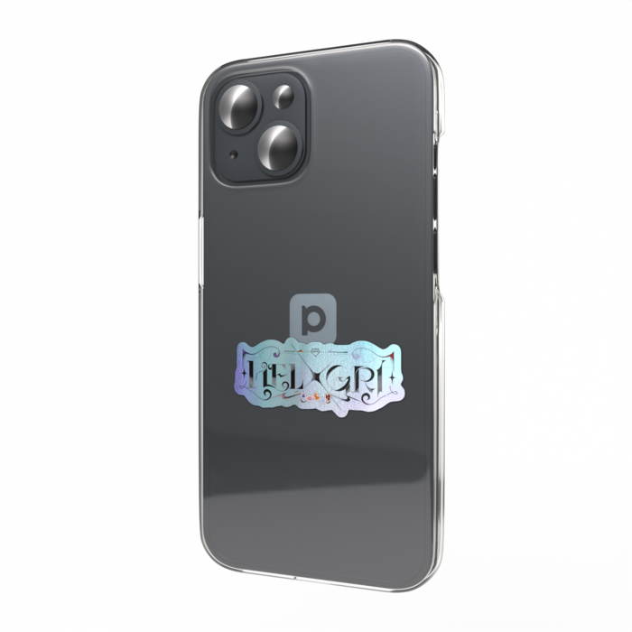 オーロラスマホステッカー - 縦