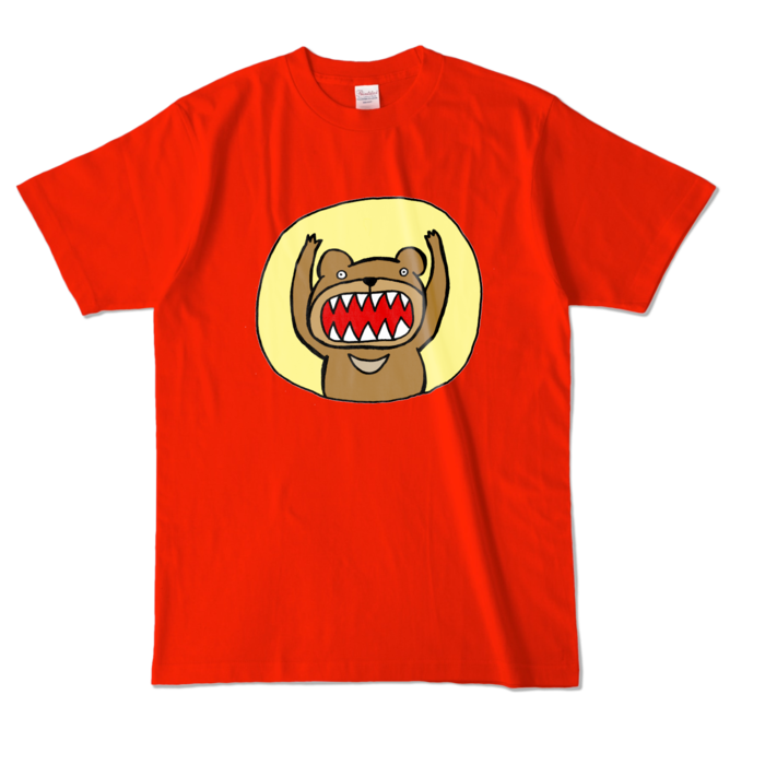 カラーTシャツ - L - レッド (濃色)