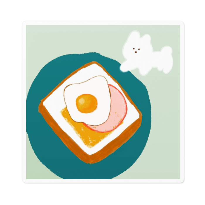 ステッカー - 100 x 100 (mm)