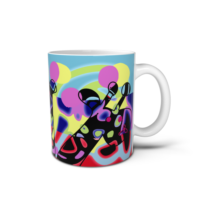 マグカップ - 直径 8 cm / 高さ 9.5 cm