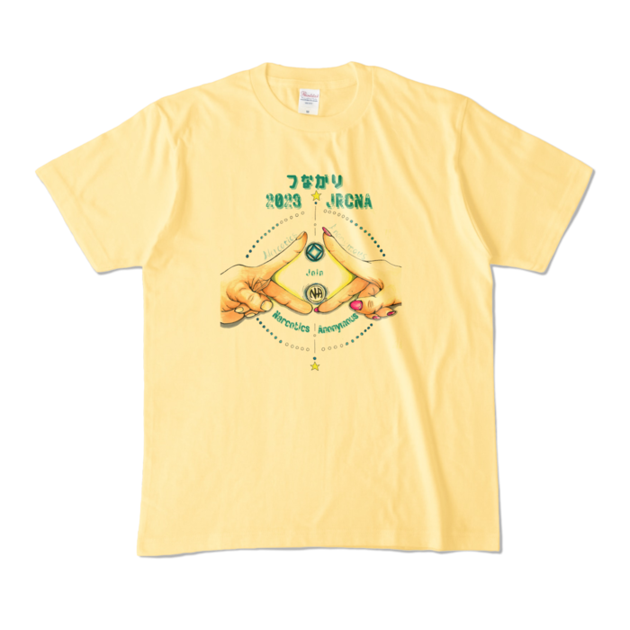 カラーTシャツ - M - ライトイエロー (淡色)