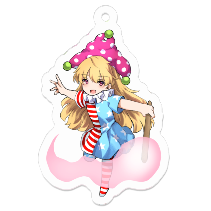 アクリルキーホルダー - 50 x 50 (mm)