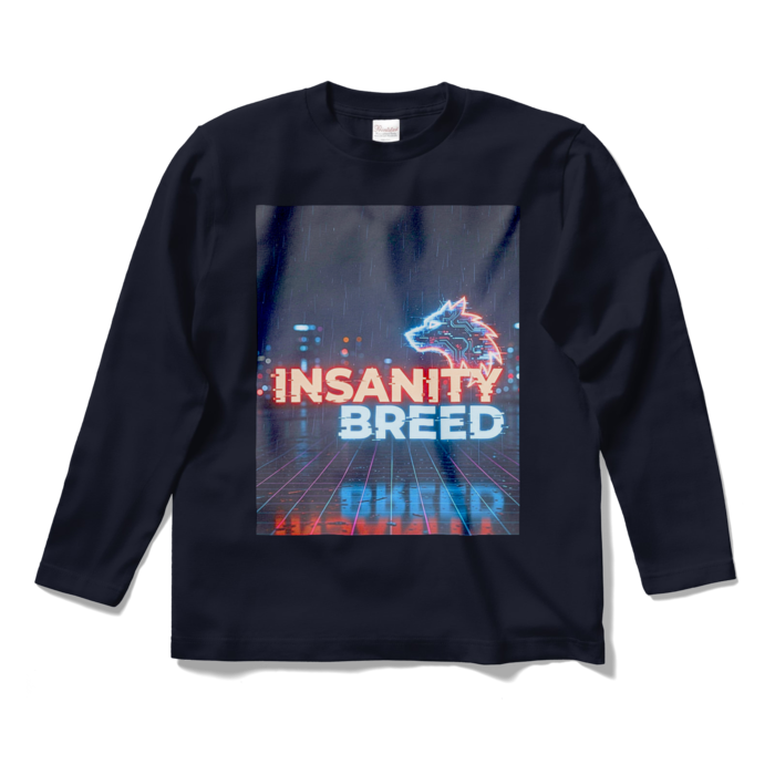 ロングスリーブTシャツ - S - ネイビー