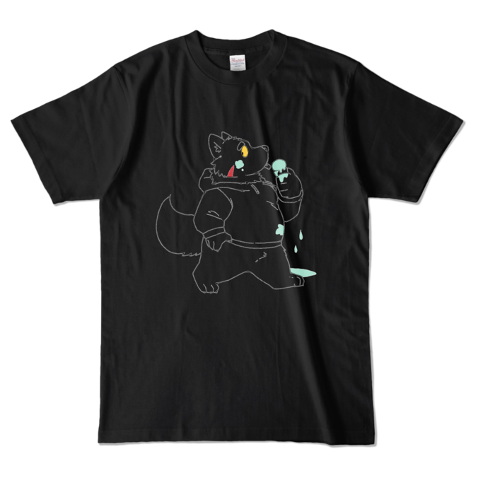 カラーTシャツ - L - ブラック (濃色)