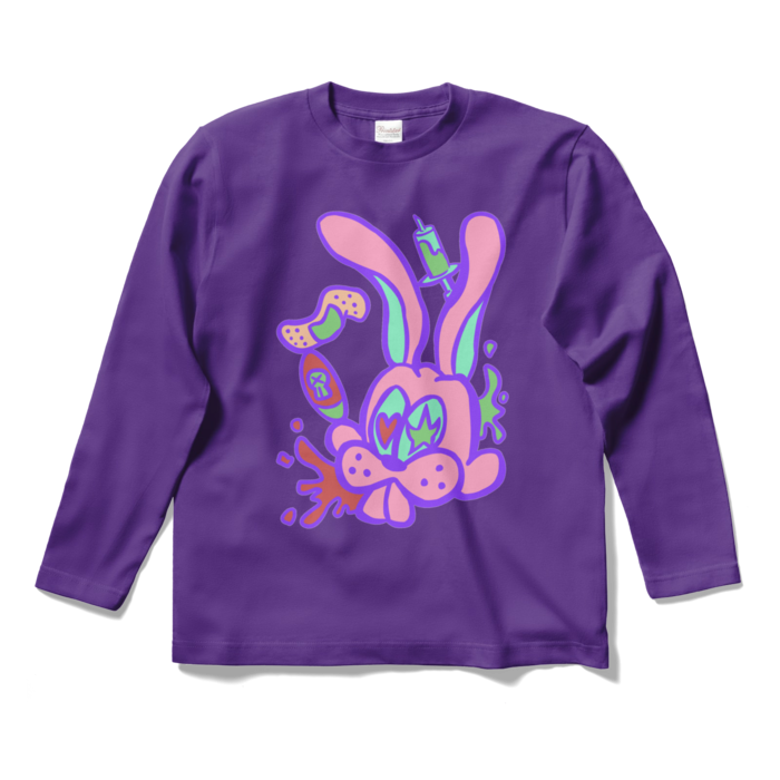 ロングスリーブTシャツ - S - パープル