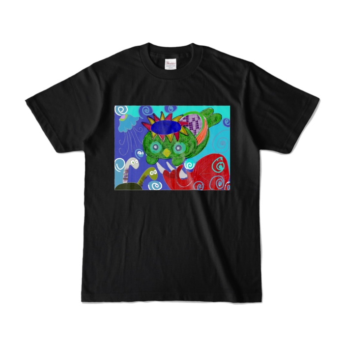 カラーTシャツ - S - ブラック (濃色)