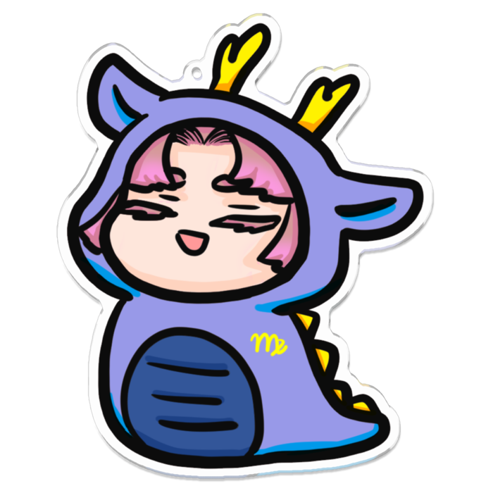 アクリルキーホルダー - 100 x 100 (mm)