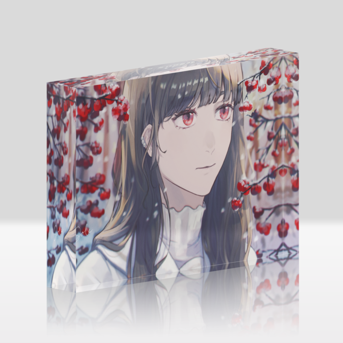 acrylic block - 148x100mm - clear
