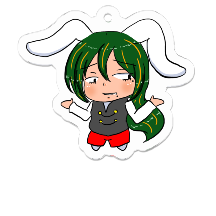 アクリルキーホルダー - 50 x 50 (mm)