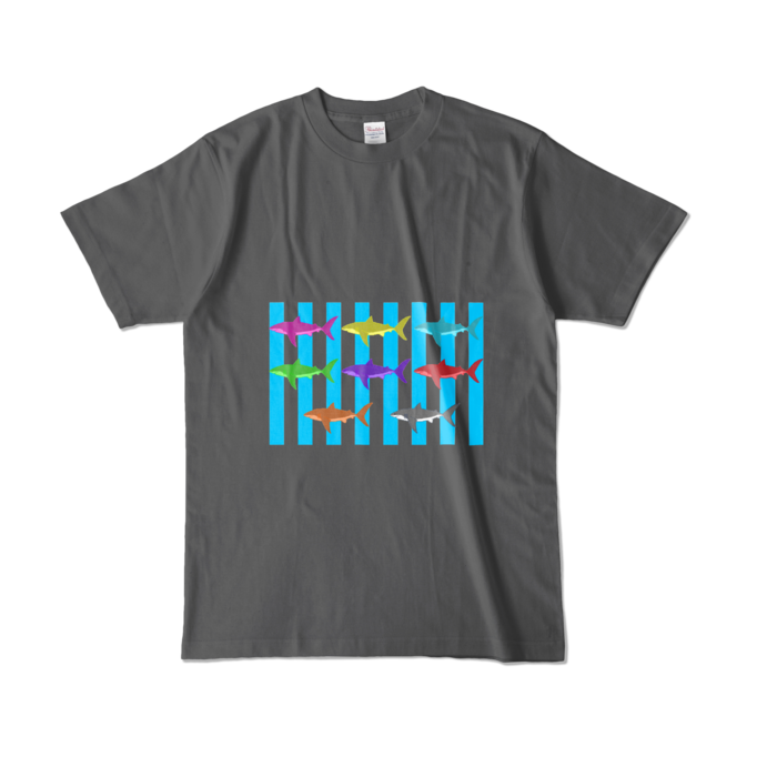 (ブルー) - L - チャコール (濃色)(7)