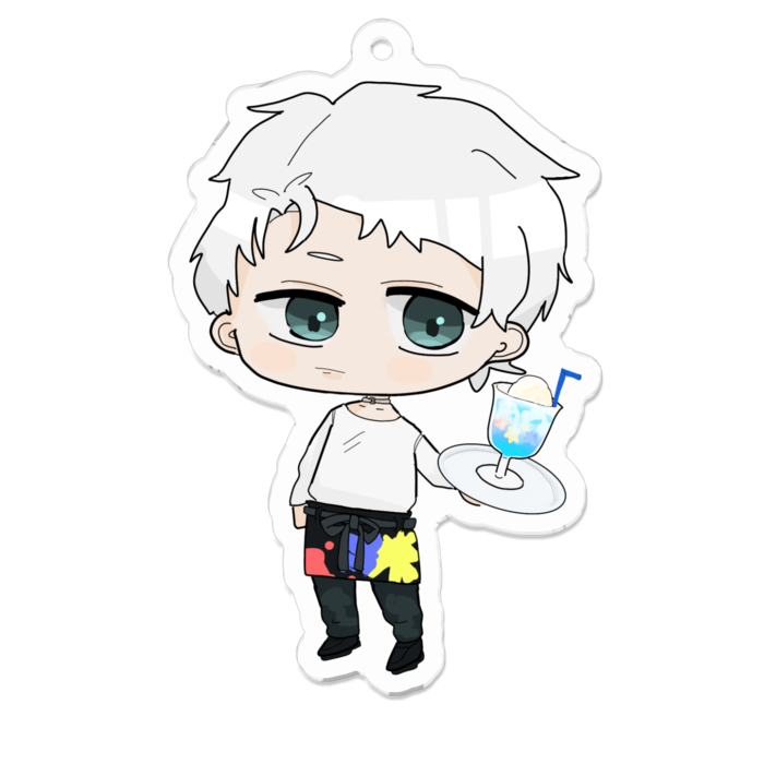 アクリルキーホルダー - 70 x 70 (mm)