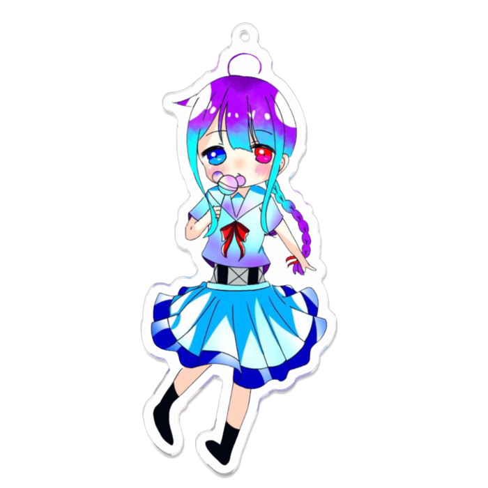 アクリルキーホルダー - 100 x 100 (mm)