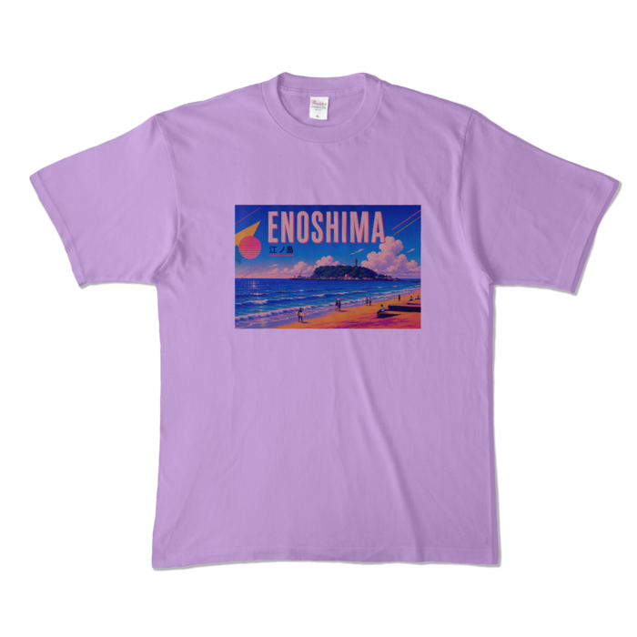 カラーTシャツ - XL - ライトパープル (淡色)