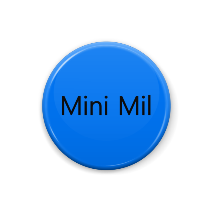 【Mini Mil (ロゴ柄)】(カラー9)