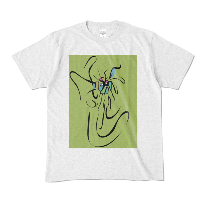 カラーTシャツ - M - アッシュ (淡色)