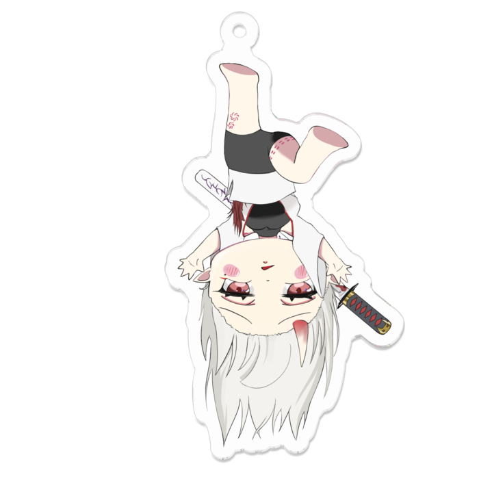 アクリルキーホルダー - 70 x 70 (mm)