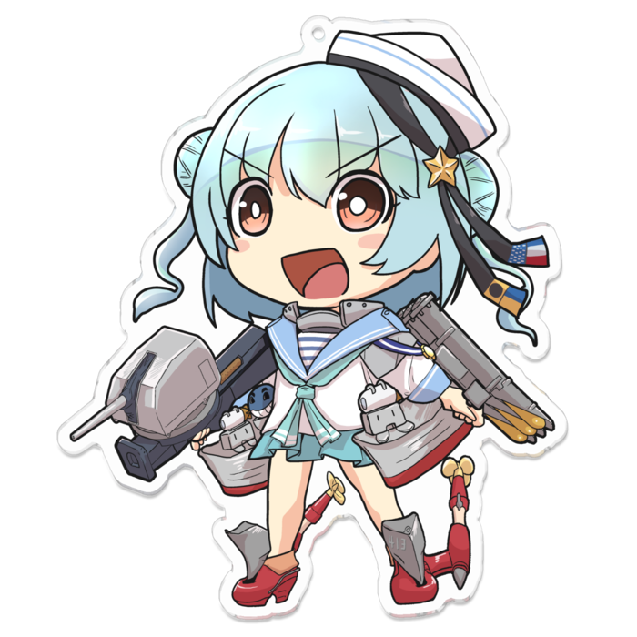 アクリルキーホルダー - 100 x 100 (mm)