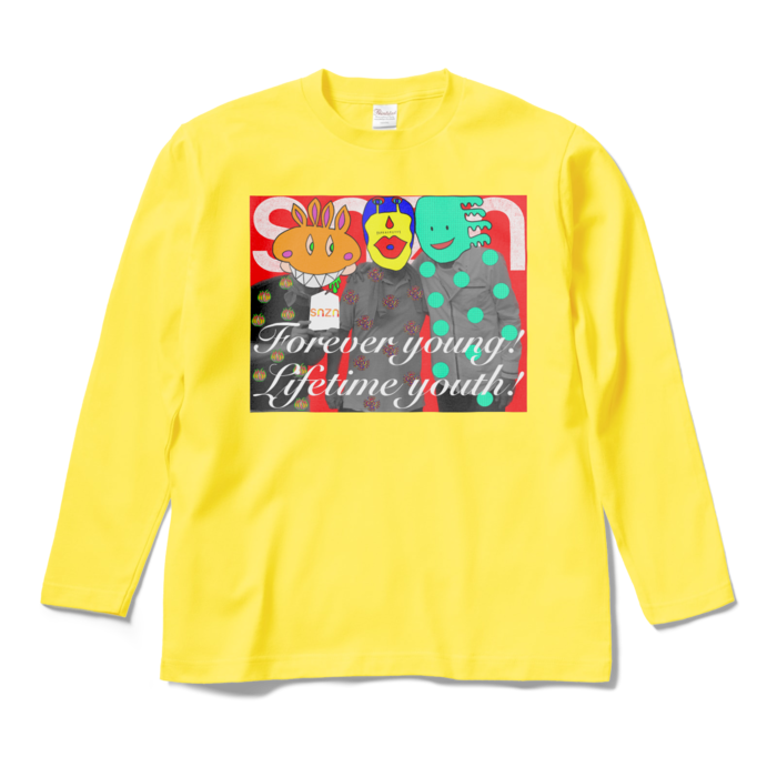 ロングスリーブTシャツ - M - イエロー