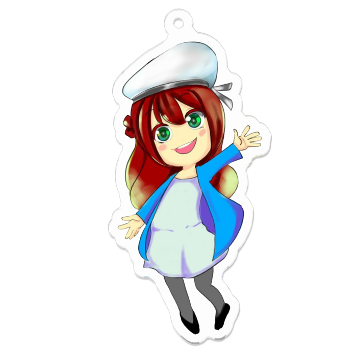 アクリルキーホルダー - 70 x 70 (mm)