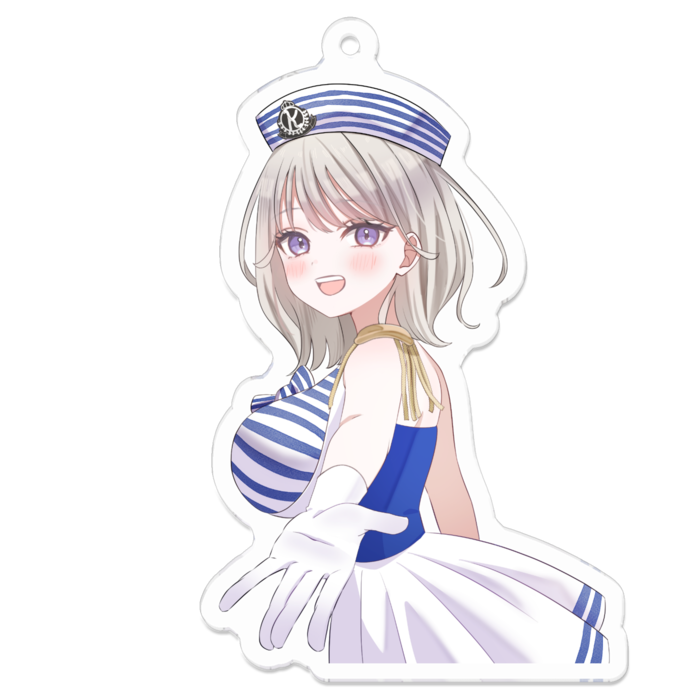 アクリルキーホルダー - 70 x 70 (mm)