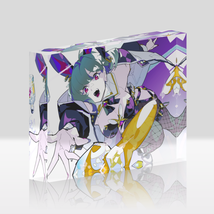 アクリルブロック - 148x100mm