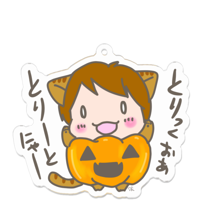 アクリルキーホルダー - 70 x 70 (mm)