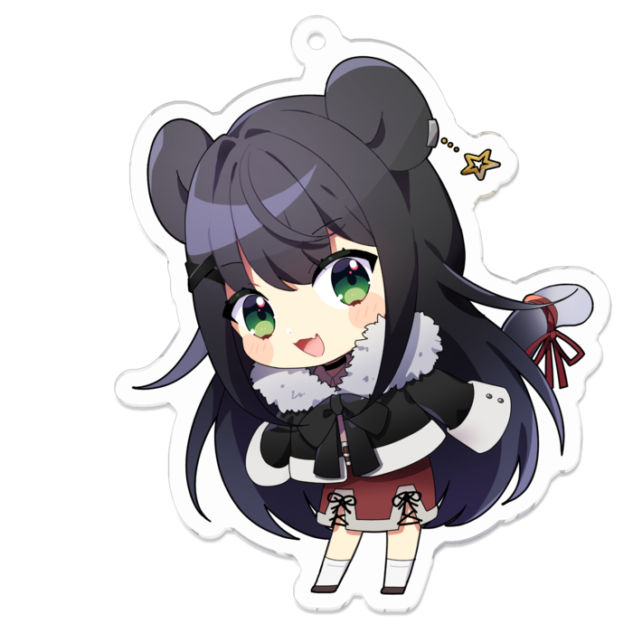 アクリルキーホルダー（コーティング） - 70 x 70 (mm)